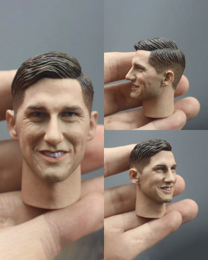 1/6 Winter Meal Delivery Soldier Head Carved Model DIY 12'' DID Action Figure Model