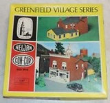 Heljan 914 Con-Cor HO Wright Cycle Co. Greenfield Village Series Building Kit Model