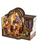 Robotime 1:18 DIY Miniature Dollhouse Kit Diorama Model 3 Styles Model