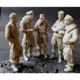 1/35 Die-cast German Pilot Resin Diagram Model Assembly Kit WWII (base Included) Model