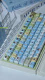 Love and Deepspace Zayne Theme Cartoon Keycaps PBT 141 Keys EOA/OEM NO KEYBOARD Model