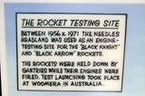 Photo 6x4 Information Board, Rocket Testing Site, Isle of Wight Totland I c2009 Model
