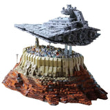 Empire Ship Over Jedha City MOC Star Destroyer Style Bricks Toy Kits Model Model