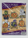 DIY Design Works Halloween Friends Plastic Canvas Ornament Kit NEW Model