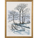 Permin counted cross stitch kit "Winther", 34x47cm, DIY, 90-7431 Model