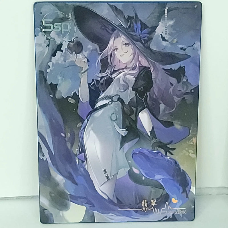 Jade Double Sided Premium Waifu Card Anime Wall Art Oversized Board A5 Model