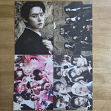 Lee Know Photo Board + Poster + Group Gollage Poster 4 pcs Set Stray Kids Do It Model