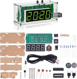 4-Digit Digital DIY Alarm Clock Kits Soldering Practice for Students Electronic Model