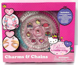 Hello Kitty Princess Charms & Chains Jewelry Making Kit DIY Crafts, New Model