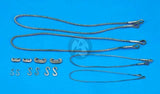 Royal Model 1/35 Tow Cables and Towing Clevis for German Tanks and AFVs WWII 446 Model