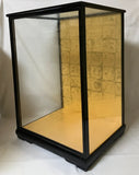 Vintage Japanese Display Glass Case Frame Doll Figurine Geisha H21.8 W15.1in Model