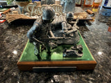 Michael Ricker Courage Reflected Pewter Military Sculpture 1988 #136/1000 COA Model