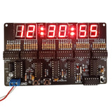 6-bit Digital Circuit Clock DIY Electronic Kit Electronic Clock Teaching Kit Model