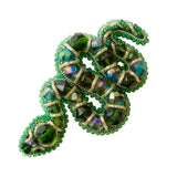 DIY Brooch making kit "Snake" 2.0"x3.3" Model