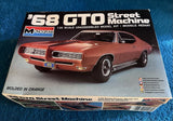Monogram 1968 Pontiac GTO Street Machine 1/24 Model Kit #2208 Unbuilt Model