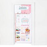 Color -Your -Own Door Store Front Craft Kit - Mondo Llama Model