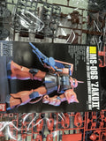 Bandai HGUC 032 GUNDAM MS-06S ZAKU II 1/144 scale kit Model