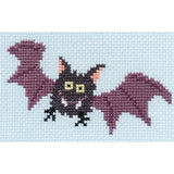 Bothy Threads counted cross stitch kit "Spooky ?C Bat", SKIP5, 19x12cm, DIY Model
