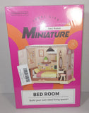 Minature Brick Building Ideal Life  Bedroom Plastic DIY Decor Dollhouse NIB Model