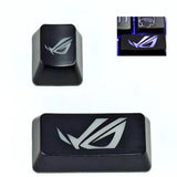 2pcs Mechanical Keyboard Keycaps Translucent ESC+Enter Key Caps 2.25U R2 Keycap Model
