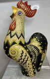 Chicken / Rooster Large Hand Painted Artistic Design Vintage Collectible Display Model