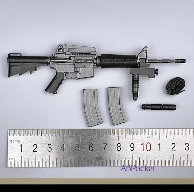 Female Soldier Marine Corps Gun Model 1/6 For 12" Action Figure Gift Model
