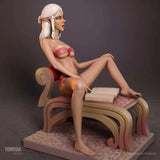 1/24 Scale Hot Solana Resin Figure Unpainted Unassembled Model Kits Toys Model