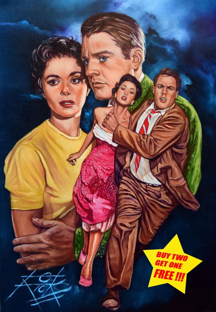 Body Snatchers / Fine Art Print / Sleeved W Backing Board / Signed Rick Melton Model