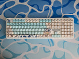 Creamy + Thocky Aula F108 | Custom Modded 100% Wireless/Wired Keyboard Model
