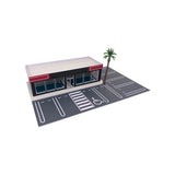 Outland Models Scenery Model Cars Dealership / Car Display Showroom 1:64 S Scale Model