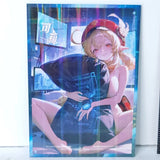 Klee Waifu Card Anime Girl Pillow City Wall Art Oversized Board A5 Model