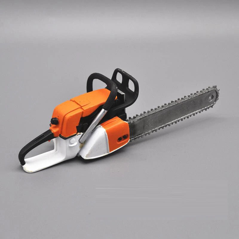 1/6 Scale Chainsaw Model Plastic Fit for 12" Figure Model