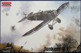 Junkers D.1 German Figther Aircraft Wwi Plastic Model Kit 1/72 Roden 041 Model