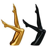 Female Legs Sculpture Figurine Display Novelty Home Decor Artwork Ornament for Model