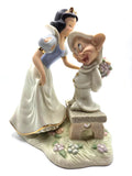 Lenox Disney Dopey's Sweet Reward Snow White & Dopey Figurine  - not boxed Model
