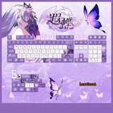 Honkai: Star Rail Castorice Key Caps PBT Keycaps Set for MX Mechanical Keyboard Model