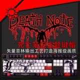 DEATH NOTE Anime 108 Keys Keycaps For Mechanical Decoration Accessories Gift New Model