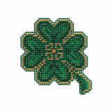 Lucky Day Bead Cross Stitch Ornament Kit Mill Hill 2010 Spring Bouquet Model