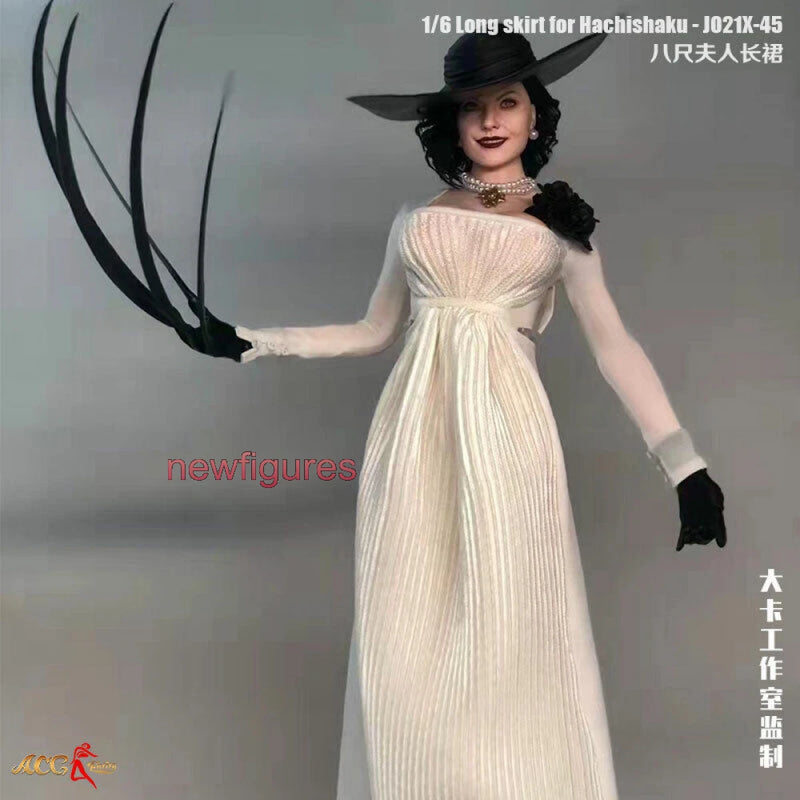 1/6 JO21X-45 Hachishaku Skirt Dress Clothes Fit 12" Female PH TBL JO Figure Body Model