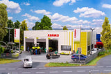HO Scale Buildings - 130121 - CLAAS Agricultural machinery workshop - Kit Model