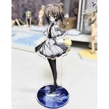 2Pcs/set Anime Minakami Yuki Character Figurine Acrylic Stand Ornaments Toy Model