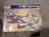 vintage Revell/Monogram Model Kit P-38J Lightning Open Box 1:48 Model