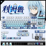That Time I Got Reincarnated as a Slime Anime Rimuru PBT Keyboard Keycaps Gifts Model