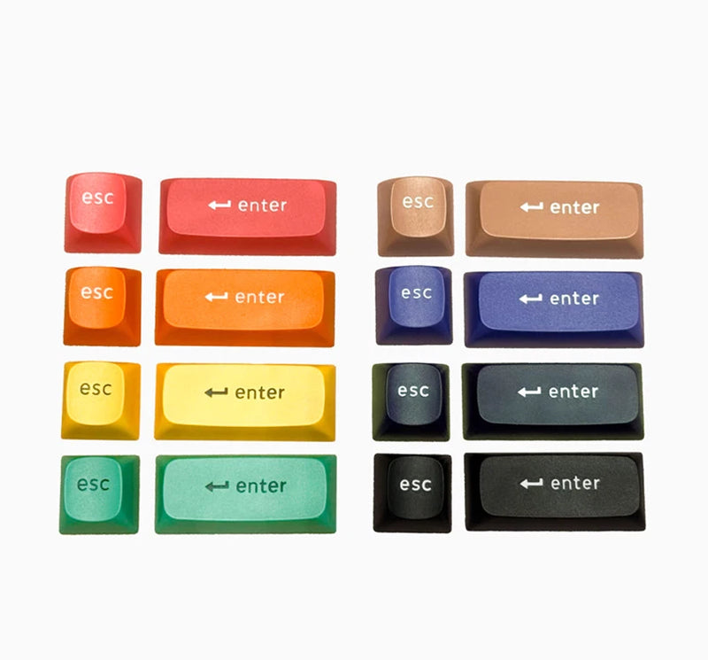 Keychron OSA PBT MX Compatible Keyboard Accent Keycap 2 pcs ESC ENTER 8-Colors Model