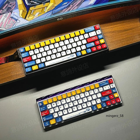 Mobile Suit Gundam Series Mechanical Keyboard Keycap Boy Game Christmas Gift Model