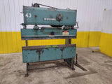 25 TON X 6' WYSONG MODEL #2572 MECHANICAL PRESS BRAKE: STOCK #23464 Model