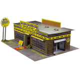 BK 4801 1:48 Scale "Motorcycle Shop" Photo Real Scale Building Kit Model