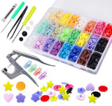 Lemonfilter 460 Set Snap Button with Snap Pliers,Plastic T5 Snap Fasteners Model
