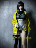 Customized 1/6 Cyberpunk mecha style Female Solider 12'' Action Figure In Stock Model