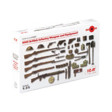 ICM 35683 Plastic model kit Scale 1:35 WWI British infantry weapon and equipment Model